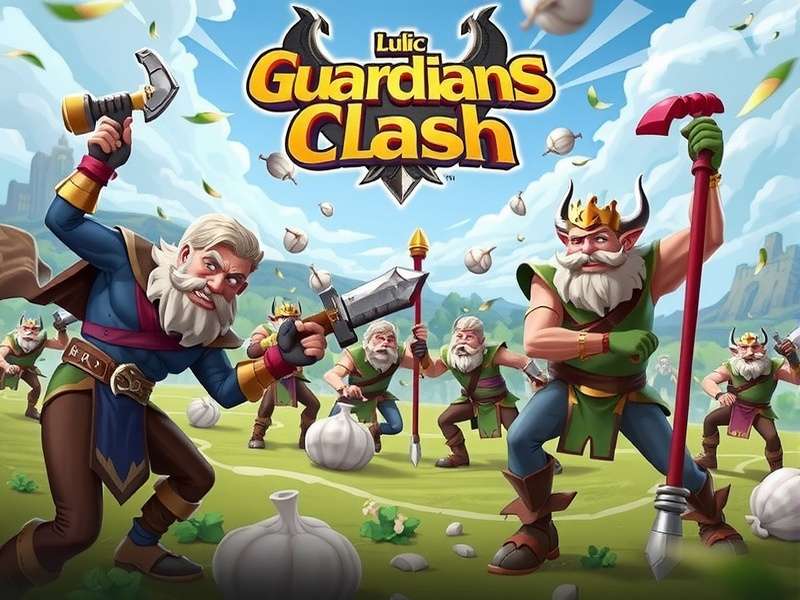 Garlic Guardians Clash Battle Scene