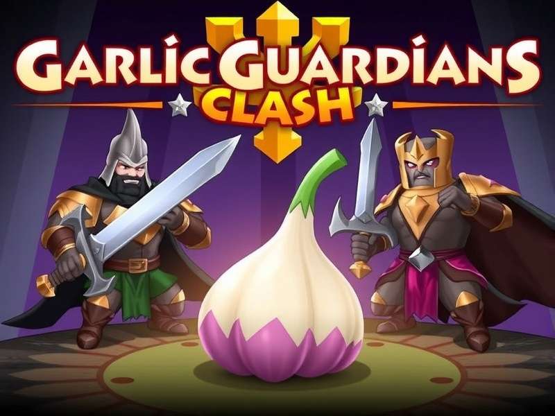 Garlic Guardians Clash Game Banner